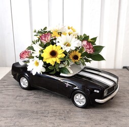 Vintage Camaro Car from Aladdin's Floral in Idaho Falls